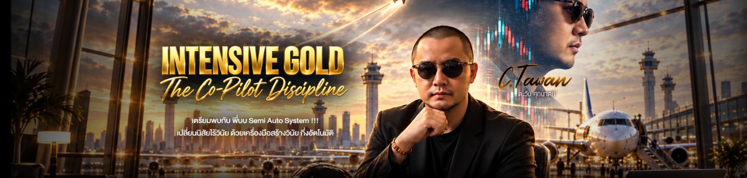 Intensive Gold : The Co-Pilot Discipline — เปลี่ยนนิสัยไร้วินัย ด้วยเครื่องมือสร้างวินัยกึ่งอัตโนมัติ กับโค้ชตะวัน