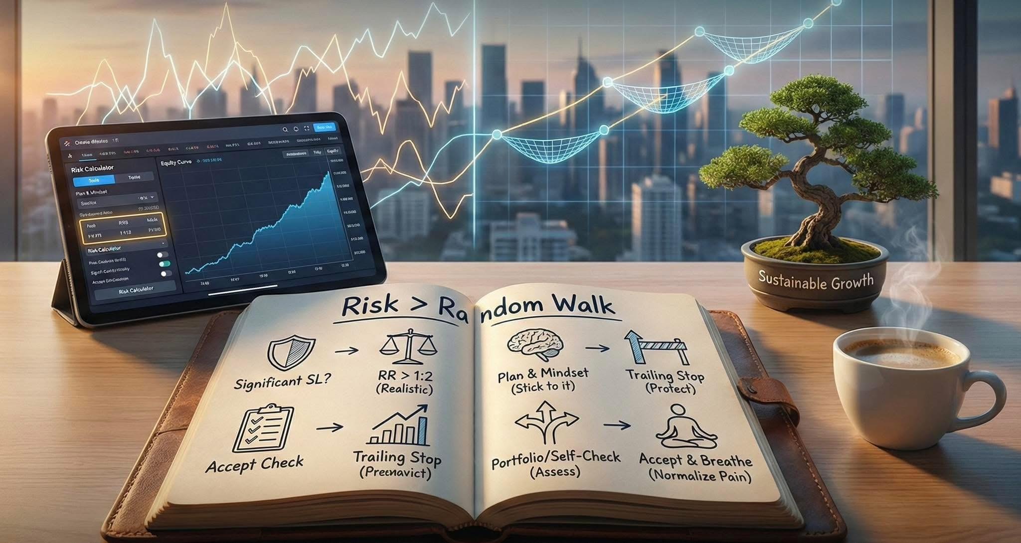 แนวคิด Risk-First Mindset และการบริหารความเสี่ยงเมื่อราคาเป็น Random Walk